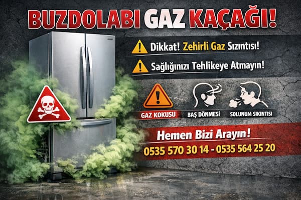 Buzdolabı Gaz Kaçağı Tamiri Fiyatı